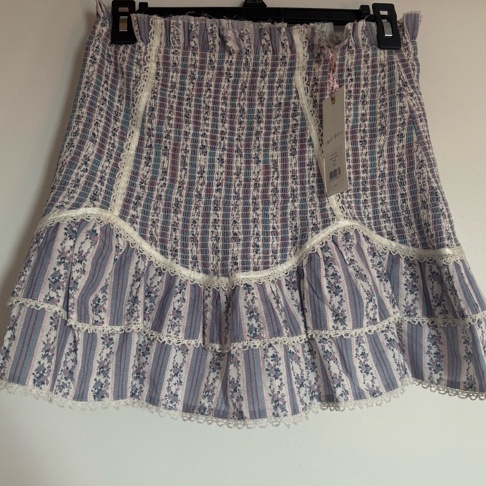 Loveshackfancy cute floral mini skirt!!